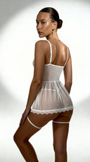 Lucia Babydoll White